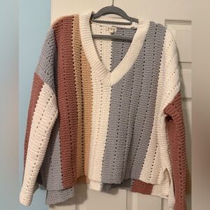 POL NWOT Striped Sweater! So soft!